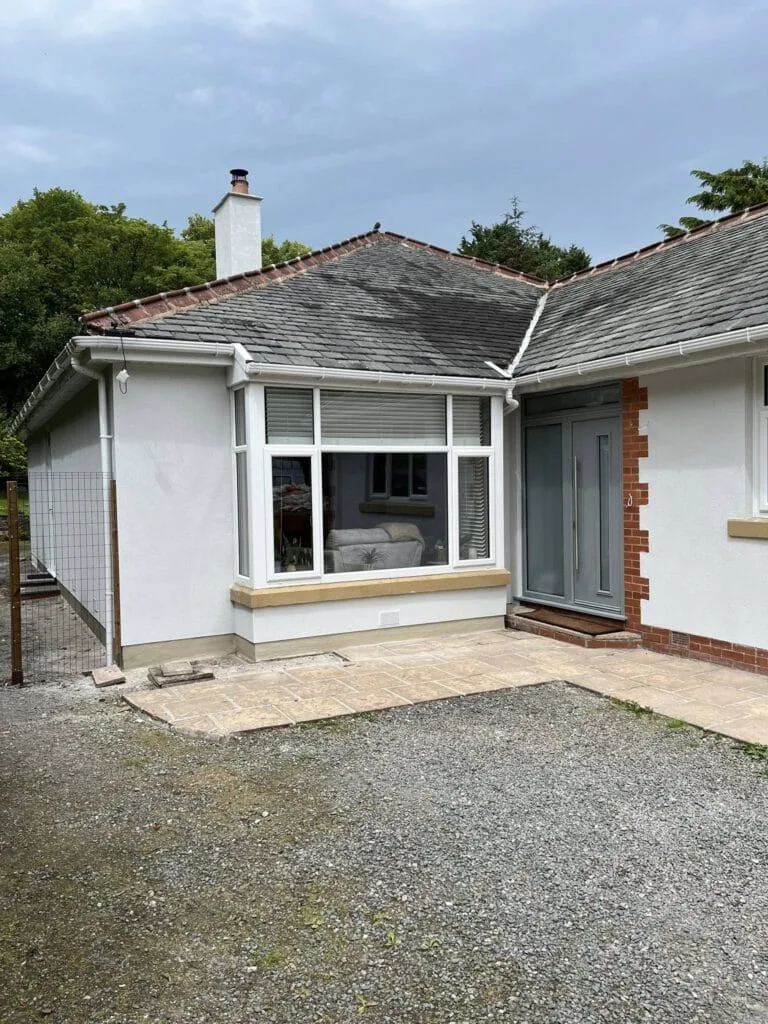Front bay window new render and entrance