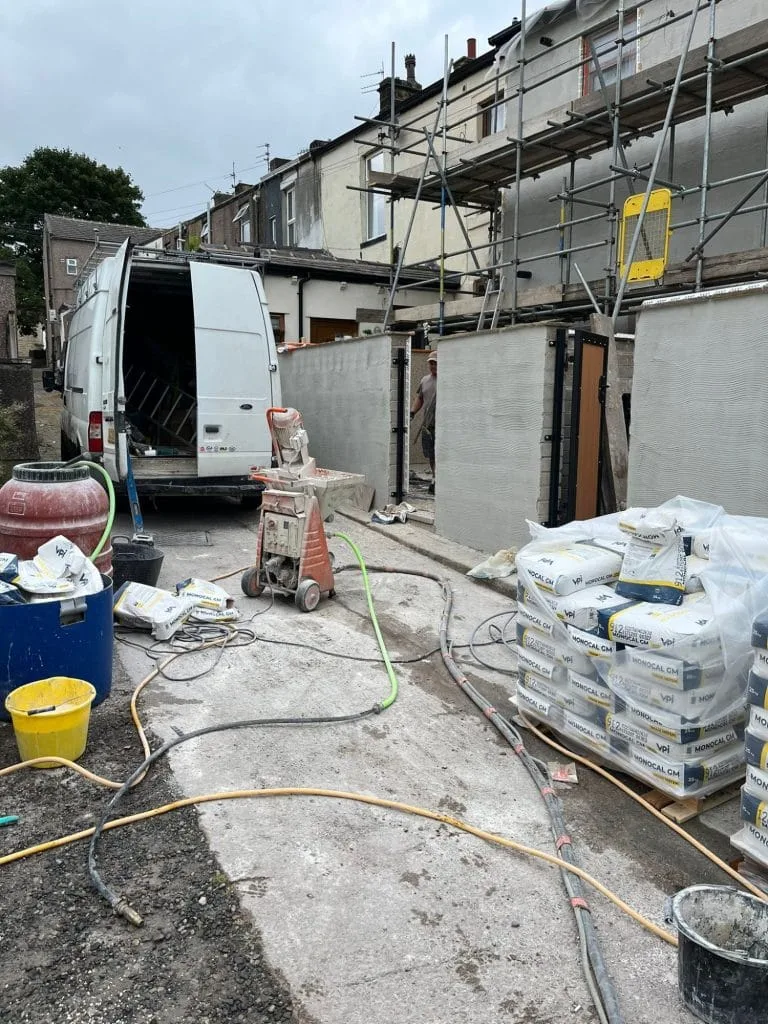 Large scale rendering project monocal supplies